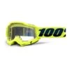 Maschera 100% Accuri 2 Giallo Nero Con Lenti Grigio -Bicicletta Negozio 100 50013 00003 001