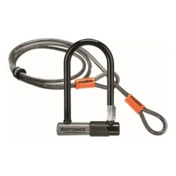 Lucchetto Kryptonite Standard Con Cavo Flessibile