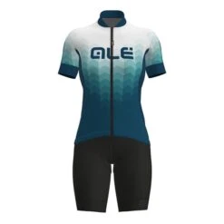 ALE Completo Alé Arrow Limited Edition Solid Traguardo Blu Bianco Donna