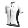 ALE Maglia Alé Color Block Manica Corta Bianco Nero -Bicicletta Negozio ale l14240019