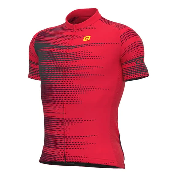 ALE Maglia Alé Solid Turbo Manica Corta Rosso Chiaro 3 ALE Maglia Alé Solid Turbo Manica Corta Rosso Chiaro