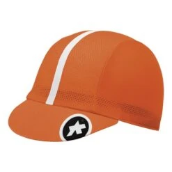 Cappellino Assos Assosoires Summer Arancione Brillante Bianco