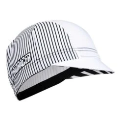 Cappellino Bioracer Technical Bianco Dettaglio Nero