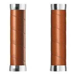 Manopole In Pelle Brooks England Slender 130-130 Mm Marrone Miele