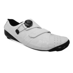 Scarpe Bont Riot + Bianco Opaco Bianco Brillante