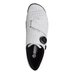 Scarpe Bont Riot + Bianco Opaco Bianco Brillante -Bicicletta Negozio bnt rio64059010 004