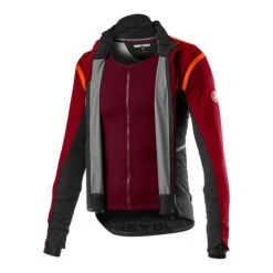 Completo Castelli Alpha RoS 2 Rosso Corsa GORE-TEX INFINIUM™ Nano Flex Pro 2 Granata Nero 11 Completo Castelli Alpha RoS 2 Rosso Corsa GORE-TEX INFINIUM™ Nano Flex Pro 2 Granata Nero -Bicicletta Negozio ca 4520502 622 003