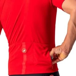 Maglia Castelli Classifica Manica Corta Rosso -Bicicletta Negozio ca 4521021 023 004