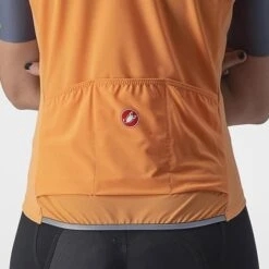 Gilet A Vento Castelli Perfetto RoS 2 Rosso Corsa GORE-TEX INFINIUM™ Arancione Opaco Donna -Bicicletta Negozio ca 4522546 883 004