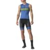 Pantaloncini Castelli Free Tri 2 Rosso Corsa Blu Verde -Bicicletta Negozio ca 8622092 417 001