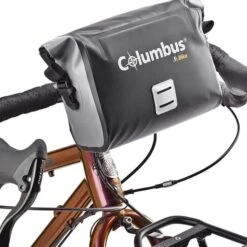 Borsa Per Manubrio Columbus Outdoor Waterproof Handlebar 3L Nero -Bicicletta Negozio com a09193 005