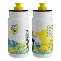 Borraccia Elite Fly Tour De France Femminile 2023 550 Ml Nero