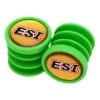 Tappi ESIgrips Bar Plugs Verde -Bicicletta Negozio esi bp1gr