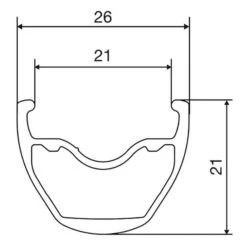 Ruota Anteriore Mavic Crossride FTS-X 27.5" Intl Nero -Bicicletta Negozio f50601 p 2