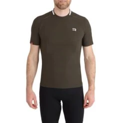 T-shirt Finisseur Gravel Manica Corta Verde Kaki -Bicicletta Negozio fns c133ss2105 01 180