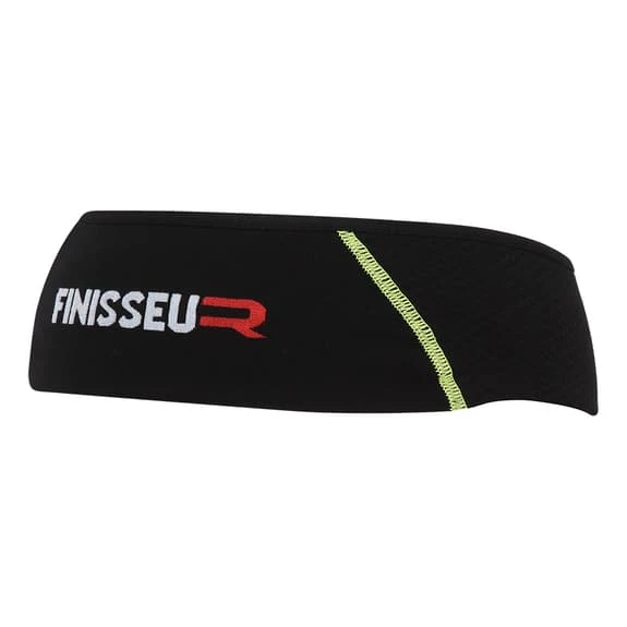 Fascia Per La Testa Finisseur Thermal Knitted Nero Giallo 3 Fascia Per La Testa Finisseur Thermal Knitted Nero Giallo