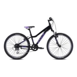 Bicicletta Per Bambini Fuji Dynamite 24 Comp Nero Lilla