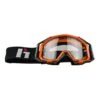 Maschera Hebo Quantum II Arancione Con Lente Trasparente -Bicicletta Negozio hbo hg1007 t 001