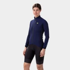 ALE Giacca Alé Racing Blu Marino Donna -Bicicletta Negozio l05646219 racing lady jacket 3