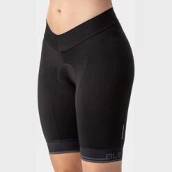 ALE Pantaloncini Alé Freetime Classico LL 25 Cm Nero Grigio Antracite Donna -Bicicletta Negozio l10762317 classico ll lady shorts 5