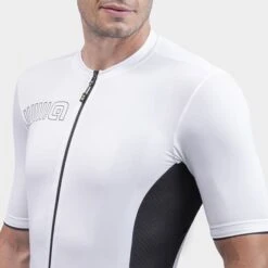 ALE Maglia Alé Color Block Manica Corta Bianco Nero -Bicicletta Negozio l14240019 9