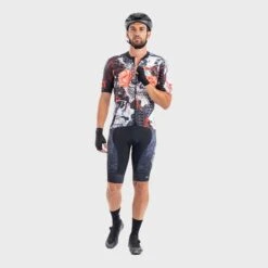 ALE Maglia Alé PRR Skull Manica Corta Bianco Nero Rosso -Bicicletta Negozio l21086400 3