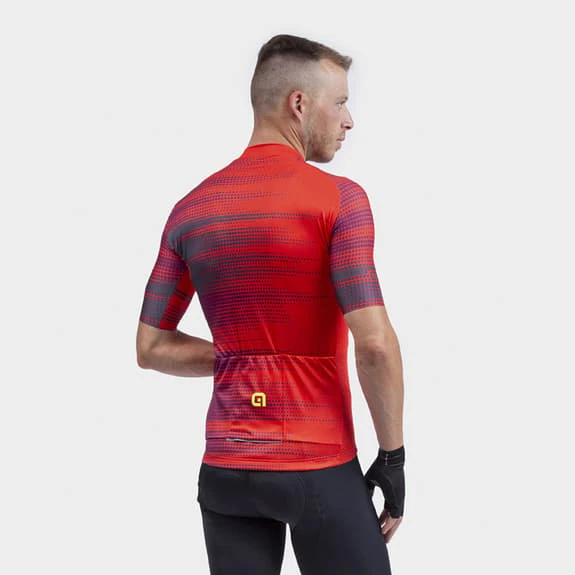 ALE Maglia Alé Solid Turbo Manica Corta Rosso Chiaro 6 ALE Maglia Alé Solid Turbo Manica Corta Rosso Chiaro - immagine 4