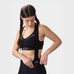 ALE Salopette Alé PRR Sella Plus Nero Bianco Donna -Bicicletta Negozio l22200400 sella plus lady bibshorts 5