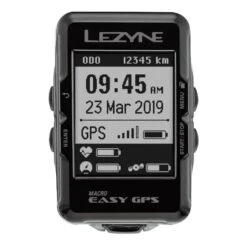 Ciclocomputer Lezyne Macro Easy GPS Nero