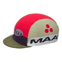 Cappellino MAAP League Rosso Lava Multicolor