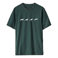 T-shirt MAAP Evade Manica Corta Verde Pino Bianco
