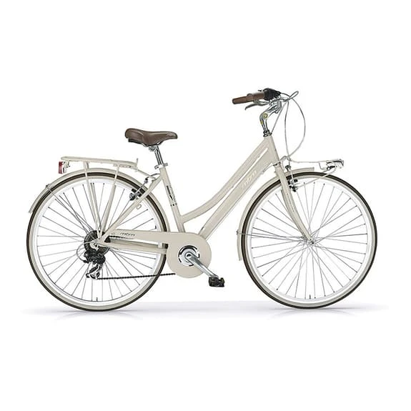 Bicicletta Urbana MBM Boulevard 6V Crema Donna 3 Bicicletta Urbana MBM Boulevard 6V Crema Donna