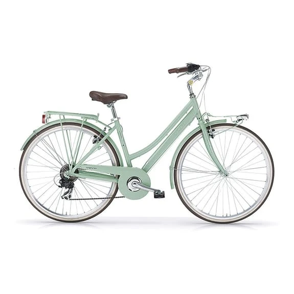 Bicicletta Urbana MBM Boulevard 6V Verde Menta Donna 3 Bicicletta Urbana MBM Boulevard 6V Verde Menta Donna