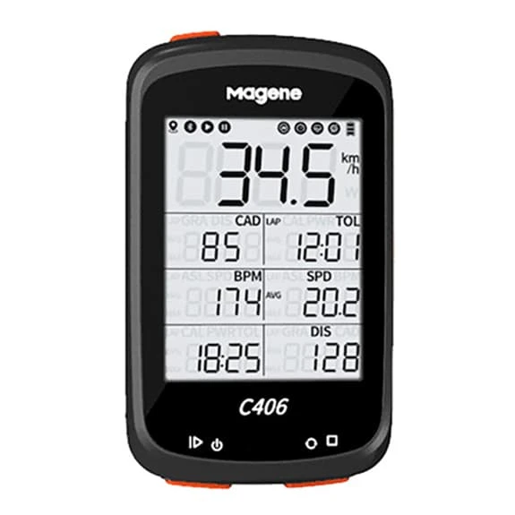 Ciclocomputer GPS Magene C406 Nero 3 Ciclocomputer GPS Magene C406 Nero