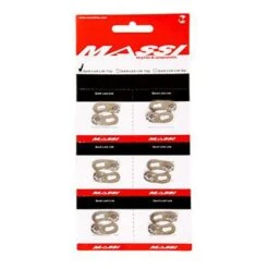 Gancio Catena Massi 10V (6 Unità) Argento