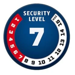 Antifurto A Cavo Abus Ivera Steel-O-Flex 7200 85 Cm + RBU -Bicicletta Negozio nivell 7 1