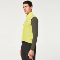 Gilet A Vento Oakley Elements Giallo Logo Nero -Bicicletta Negozio ok foa404494 762 003