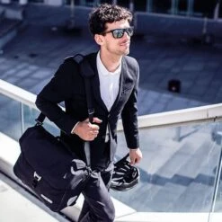 Tracolla Ortlieb Downtown Two 20L QL 2.1 Nero -Bicicletta Negozio ort f7204x c