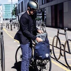 Tracolla Ortlieb Downtown Two 20L QL 2.1 Nero -Bicicletta Negozio ort f7204x d