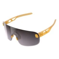 Occhiali POC Elicit Cerussite Kashima Giallo Traslucido Con Lenti Violet Silver Mirror