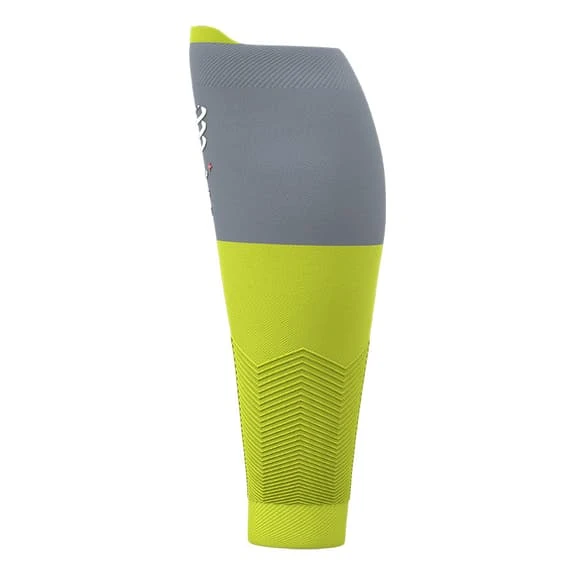 Collant Compressione Compressport R2V2 Verde Lime Grigio 7 Collant Compressione Compressport R2V2 Verde Lime Grigio - immagine 5