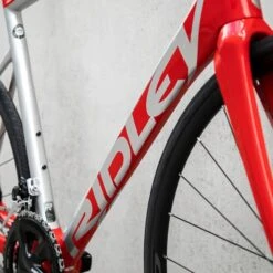 Bicicletta Corsa Ridley Fenix SL Disc Shimano 105 Mix Rosso Argento -Bicicletta Negozio rid sbifsdrid536 c 005