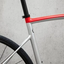 Bicicletta Corsa Ridley Fenix SL Disc Shimano 105 Mix Rosso Argento -Bicicletta Negozio rid sbifsdrid536 c 006