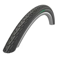 Copertoncino Rigido Schwalbe Road Cruiser 26x1.75 GreenCompound K-Guard TwinSkin Riflettente Nero