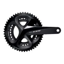 Pedivelle Shimano 105 R7000 11V 53/39 Nero