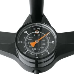 Pompa A Piede SKS Airkompressor 12.0 Nero -Bicicletta Negozio sks 11011 004