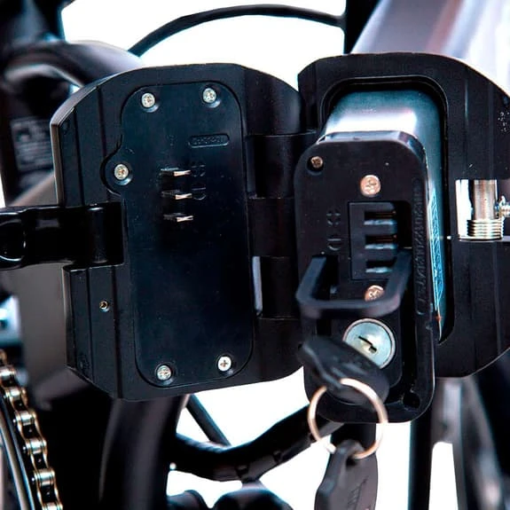 Bicicletta Elettrica Pieghevole Skateflash Folding Compact Nero 5 Bicicletta Elettrica Pieghevole Skateflash Folding Compact Nero - immagine 4