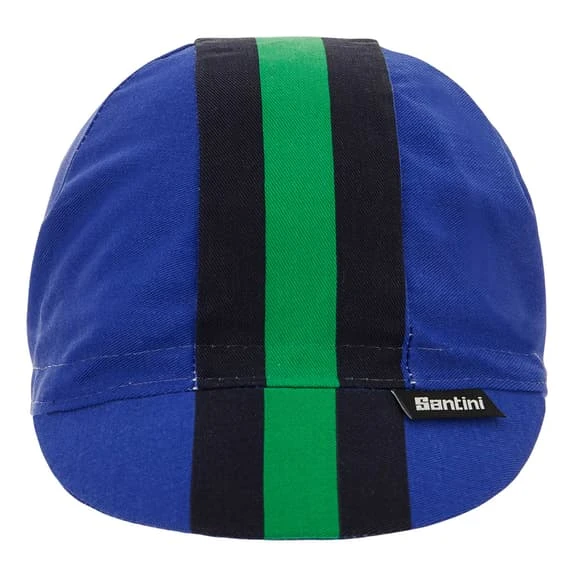 Cappellino Santini Bengal Blu Verde 3 Cappellino Santini Bengal Blu Verde