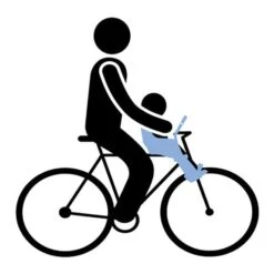 Seggiolino Thule Yepp Mini Anteriore Marrone -Bicicletta Negozio th12020106 4