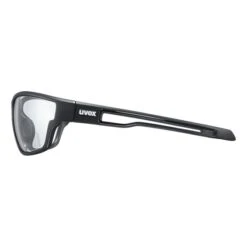Occhiali Uvex Sportstyle 806 Variomatic Nero Opaco Con Lente Fotocromatiche -Bicicletta Negozio uv 5320642201 004